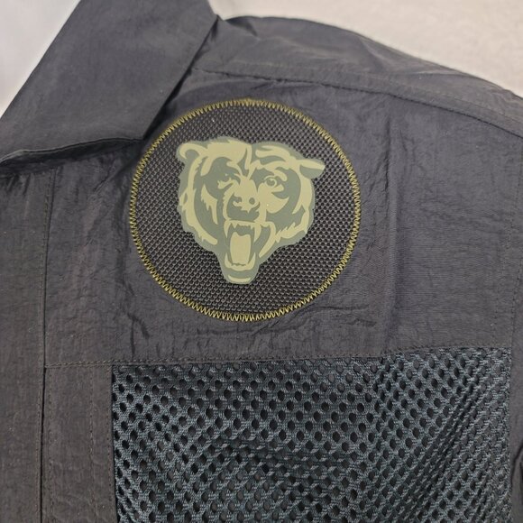 Chicago Bears NFL Football Salute To Service Full Zip-Up Jacket Mens Small - Picture 5 of 10